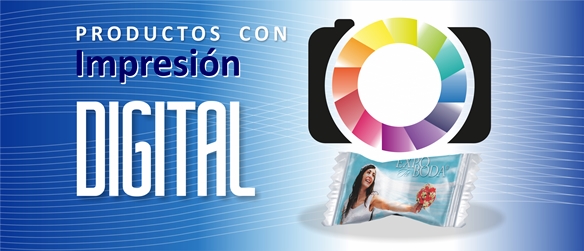 Dulces promocionales impresión digital