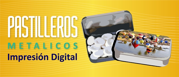 Pastilleros promocionales